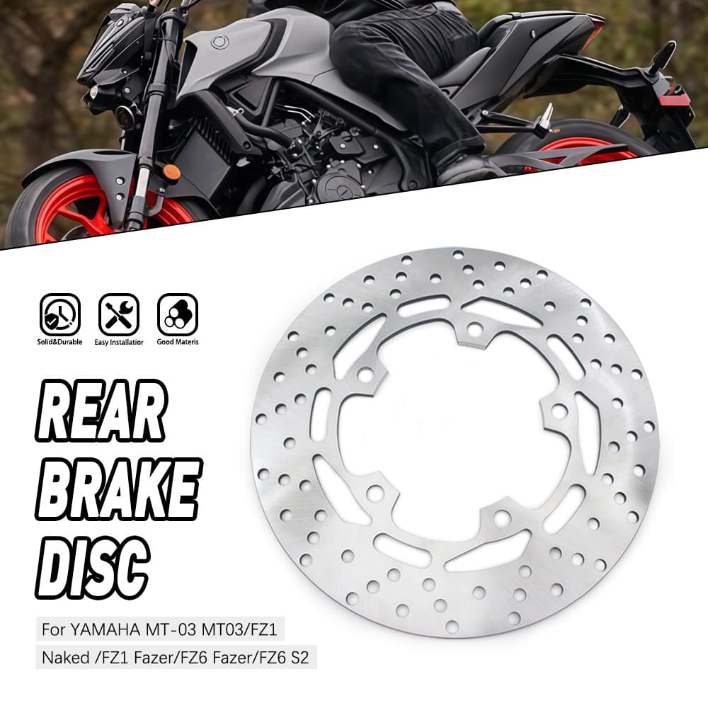 Suitable for Yamaha FZ1 FZ1N FZ1S FZ6 FZ6N FZ6S Fazer MT03 rear brake discs