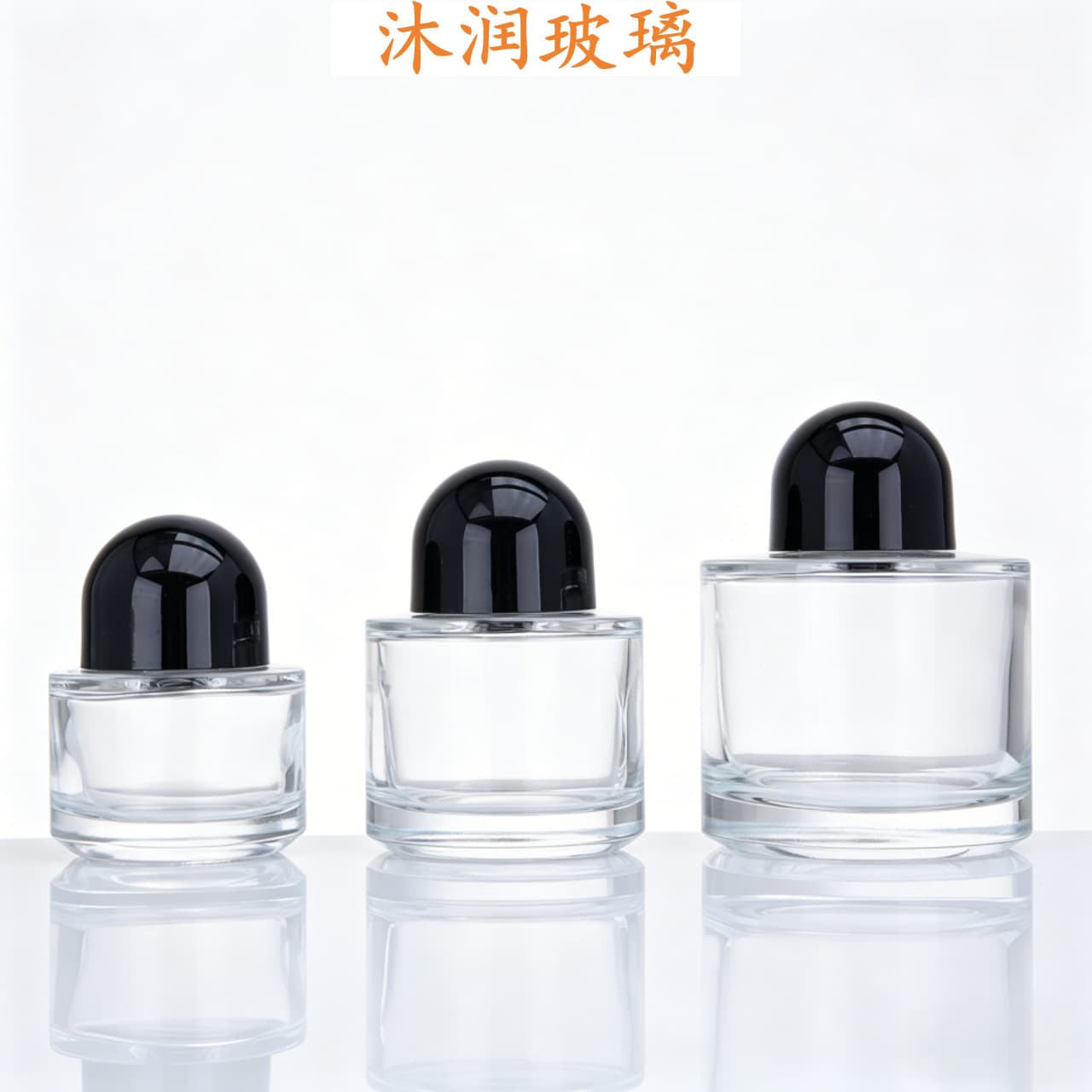 In Stock Round 30ml 50ml 100ml No Man's Land High-End Luxury Perfume Glass Press Spray Bottle