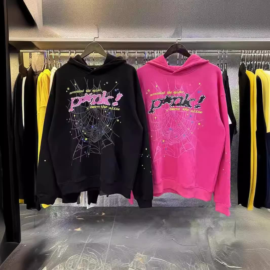American high-street hip-hop letter print hooded sweatshirt set, fashionable and versatile couple's sweatshirt and sweatpants set.