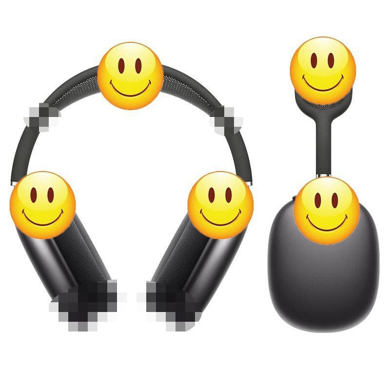 Huaqiangbei head-mounted air Yuehu Zhongke pods suitable for Apple Max wireless noise reduction transparent Bluetooth large headphones