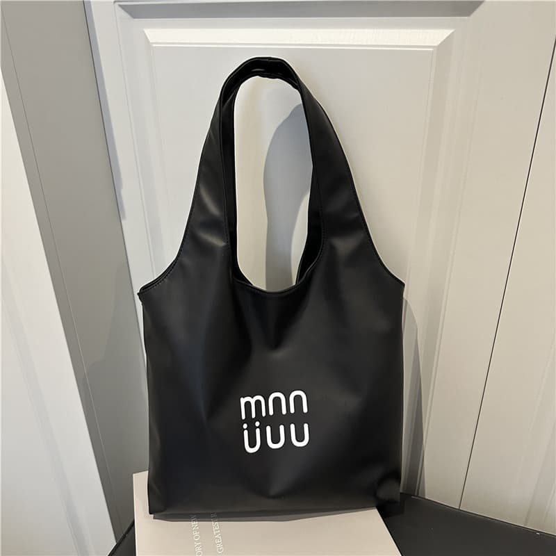 Wholesale Cross-Border Style Women's Tote Bag Casual Large Capacity Commuter Bag Fashion Letter Tote Bag Elegant Shoulder Bag