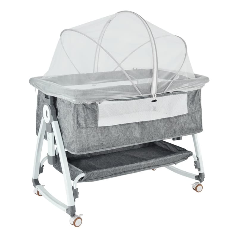 Baby Crib Mosquito Net, Bassinet Netting for Newborns, Multi-functional Portable Crib Tent for Sidecar Bedding