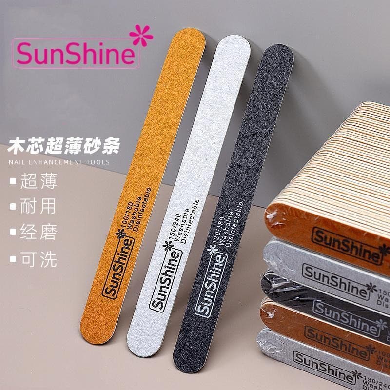 SunShine genuine manicure grinding nail polishing strip sponge polishing strip ultra-thin rubbing strip polishing manicure sand strip