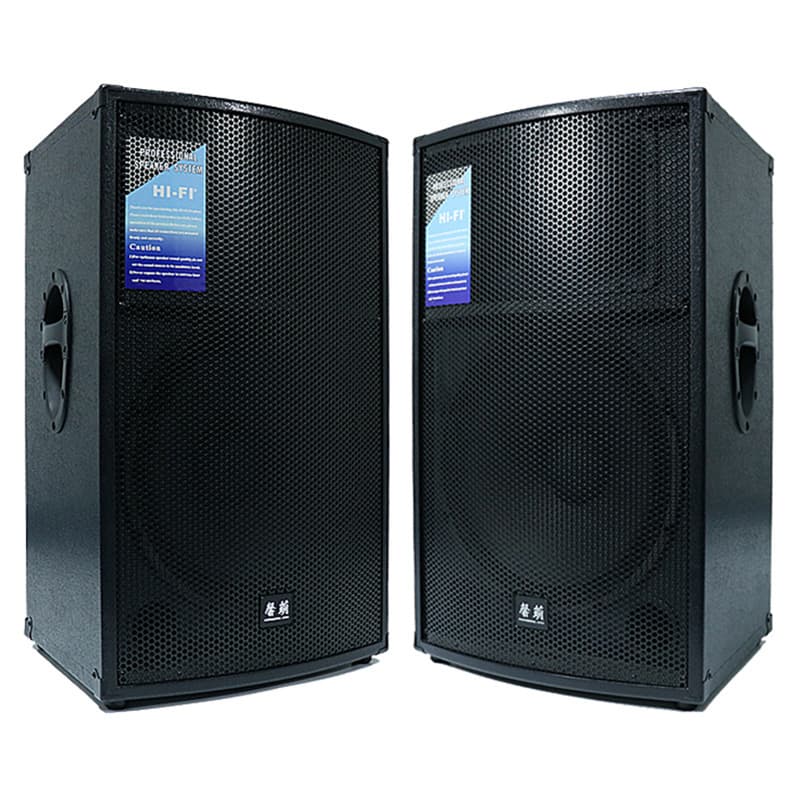 Factory Direct Single 15-inch Home KTV Conference Audio High-Power Professional Outdoor Wedding Performance Passive Speaker