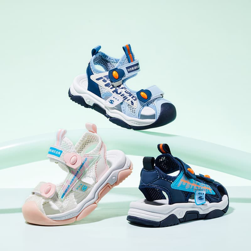 Habib Bear children's shoes summer new Baotou sandals boys beach shoes girls lightweight sandals children's sandals on behalf of