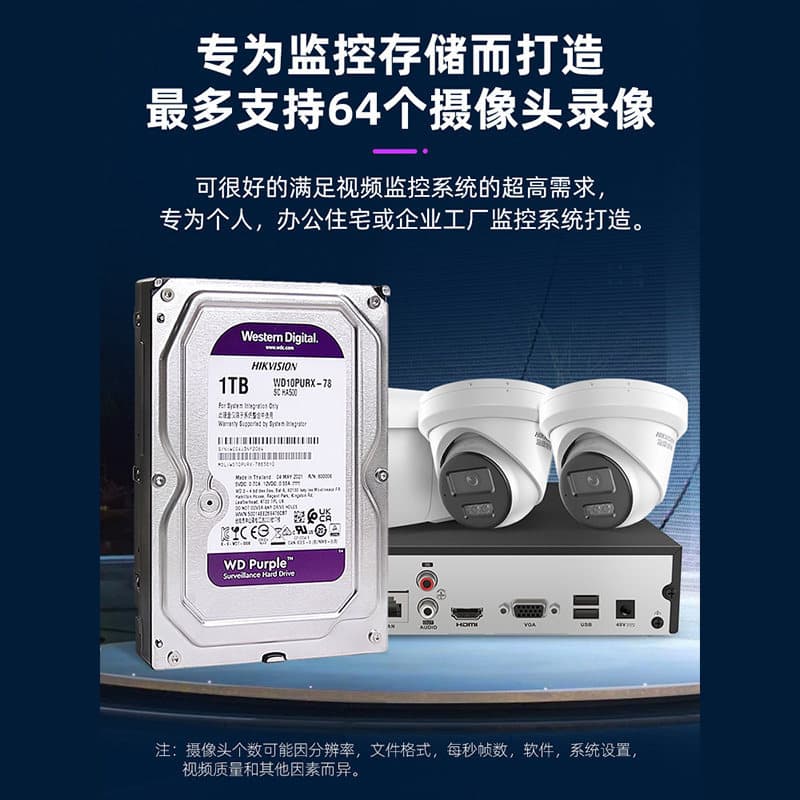 Negotiable Hikvision Camera Hard Drive WD AI Air Drive 10T 12TB Capacity 7200RPM Recorder AI