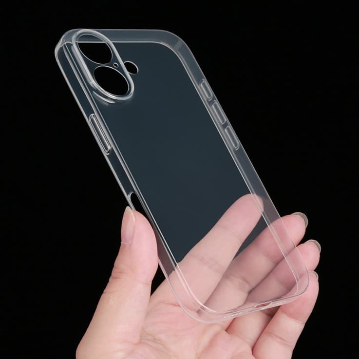 Non-Yellowing iPhone 16 Case PP Ultra-Thin Transparent Shell Apple 15 Pro Factory Direct Wholesale iPhone 13