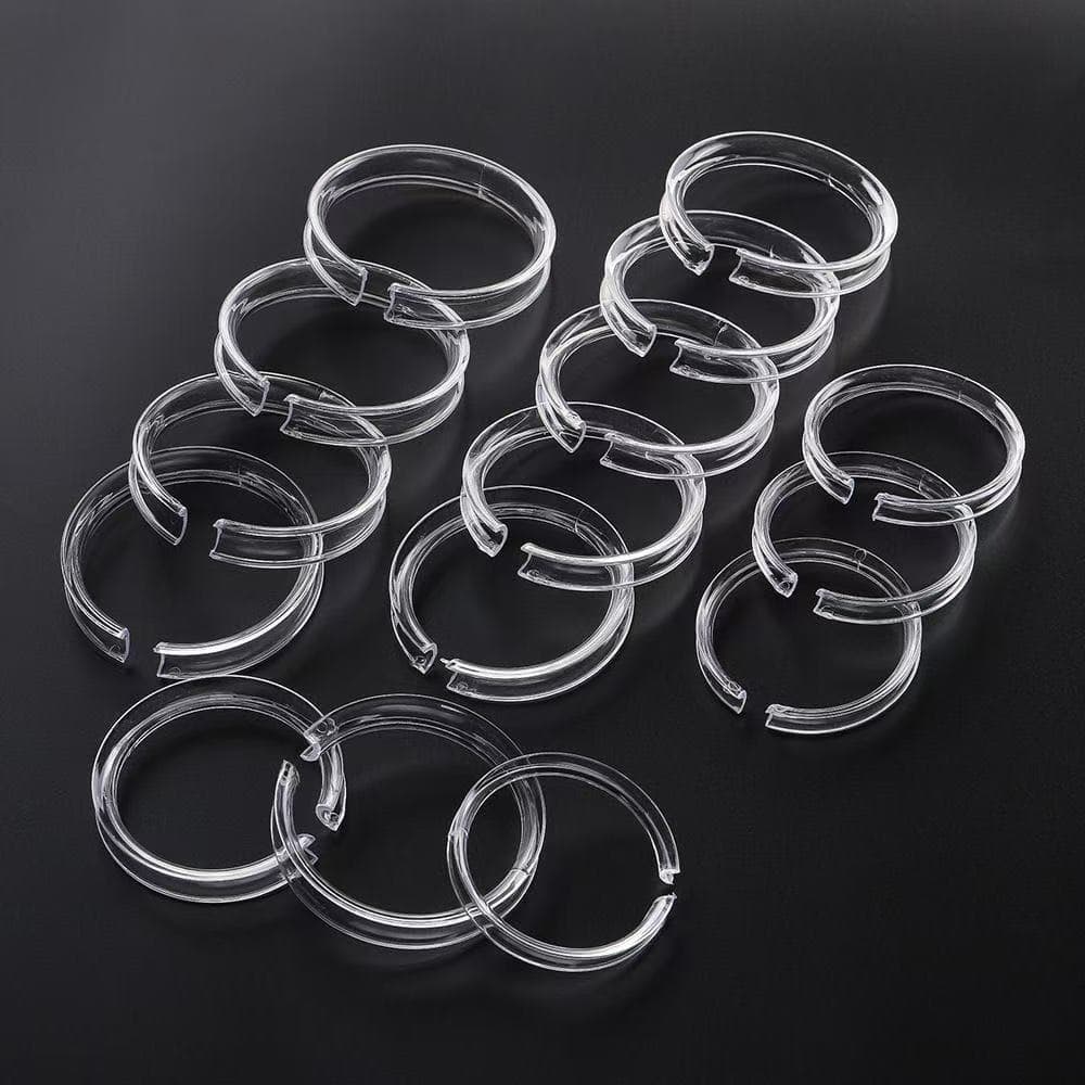 Transparent Plastic Bracelet Display Ring for Bodhi and Amber Bracelets, Acrylic Clear Ring