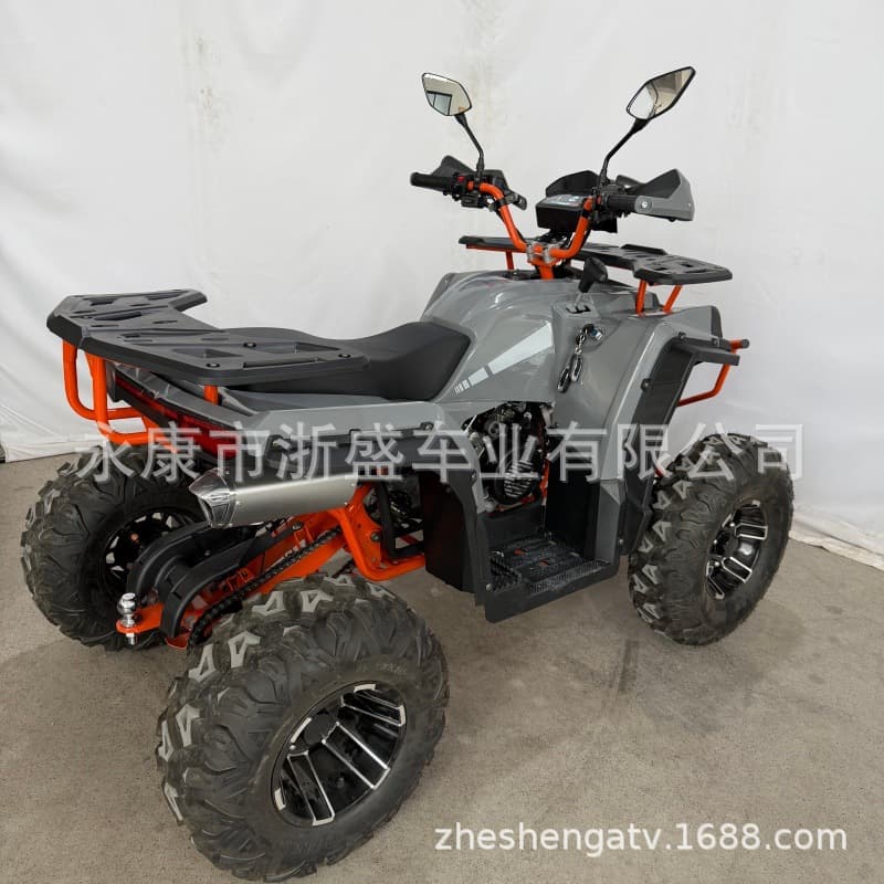 New 200CC Sand Cart Four-Wheel Off-Road Motorcycle Automatic Dual-Person ATV All-Terrain Vehicle Export Source