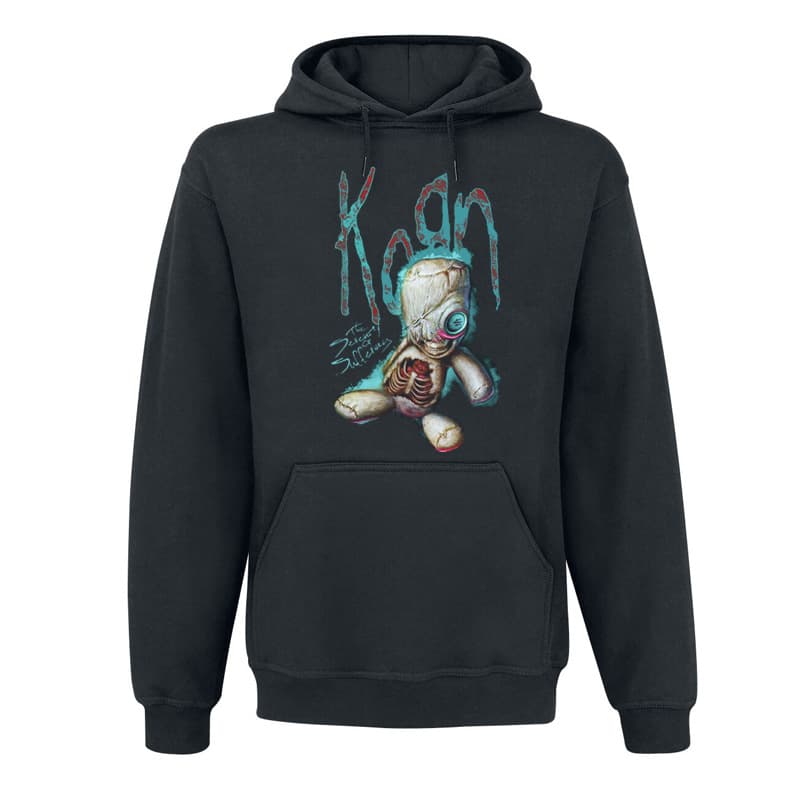 Autumn and winter Korn band rock punk hip-hop rap long-sleeved rock warm long-sleeved hooded sweatshirt