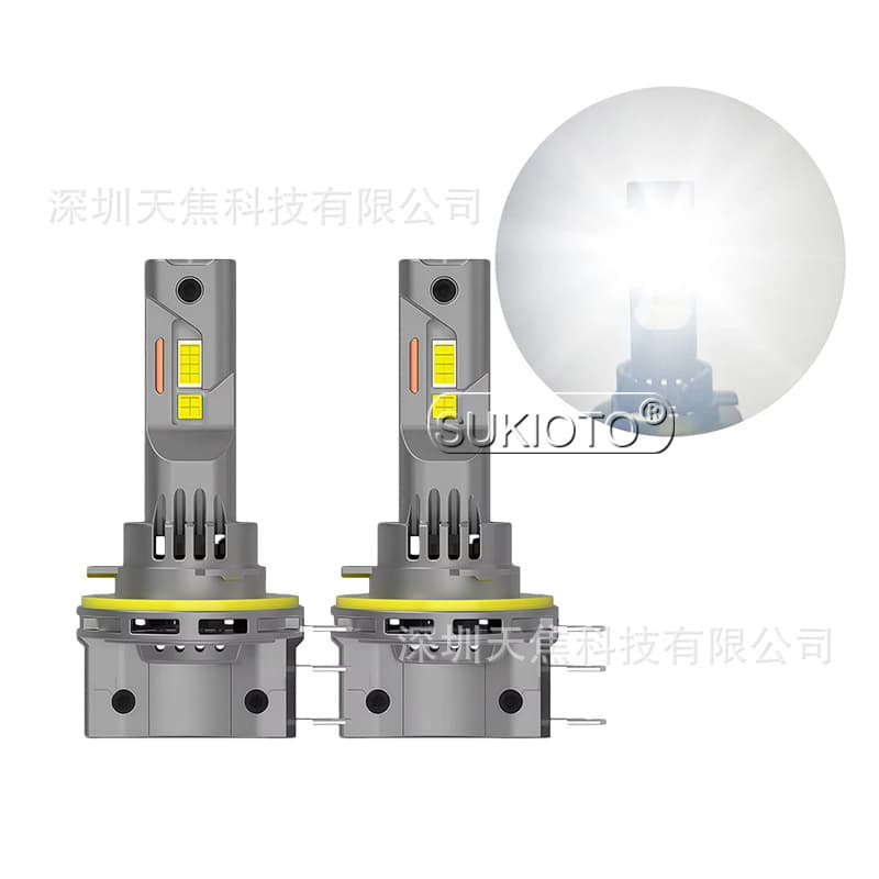 H15 Car Headlight Decoding Touareg Borui A3 Golf 7 Passat Modified LED H15 Bulb High Brightness