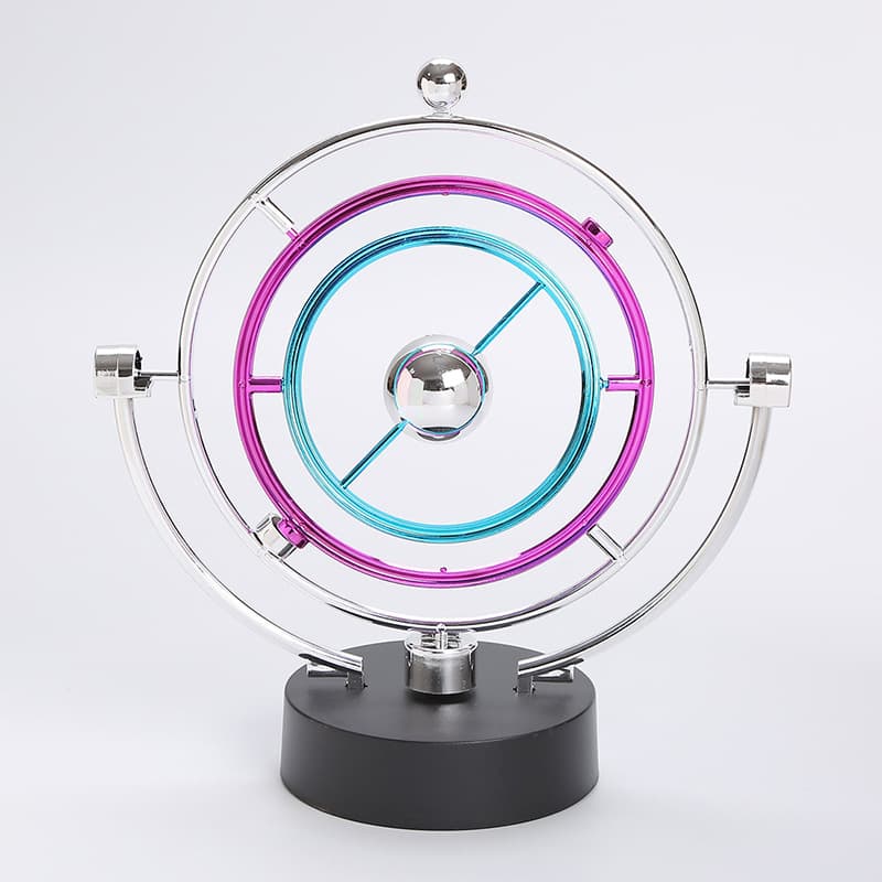 Celestial Electroplated Modern Minimalist Perpetual Motion Swinger Craft Chaos Galaxy Office Valentine's Day Ornament