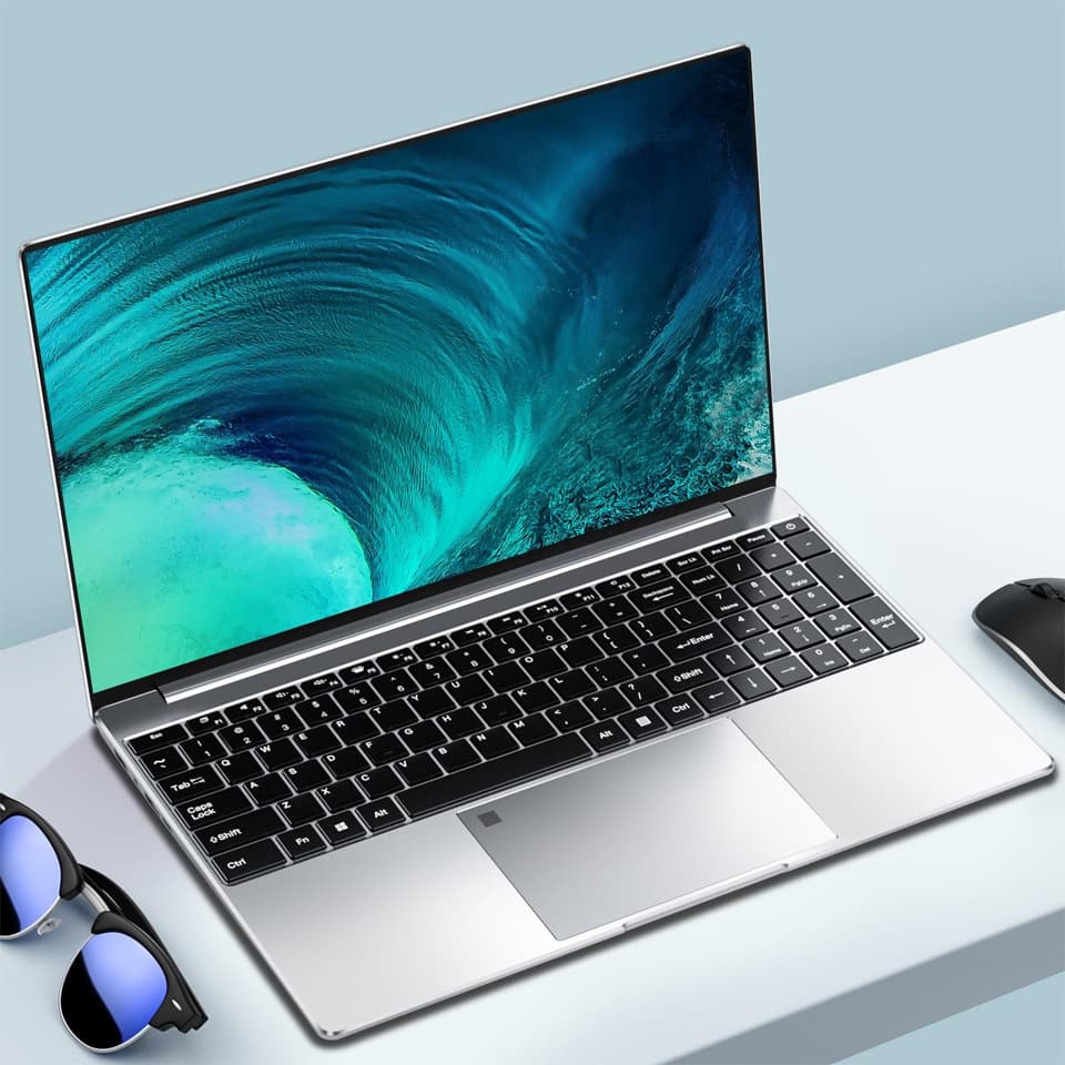 15.6-inch Laptop Intel Core i3 N5095 HD Screen Gaming Laptop Office Computer