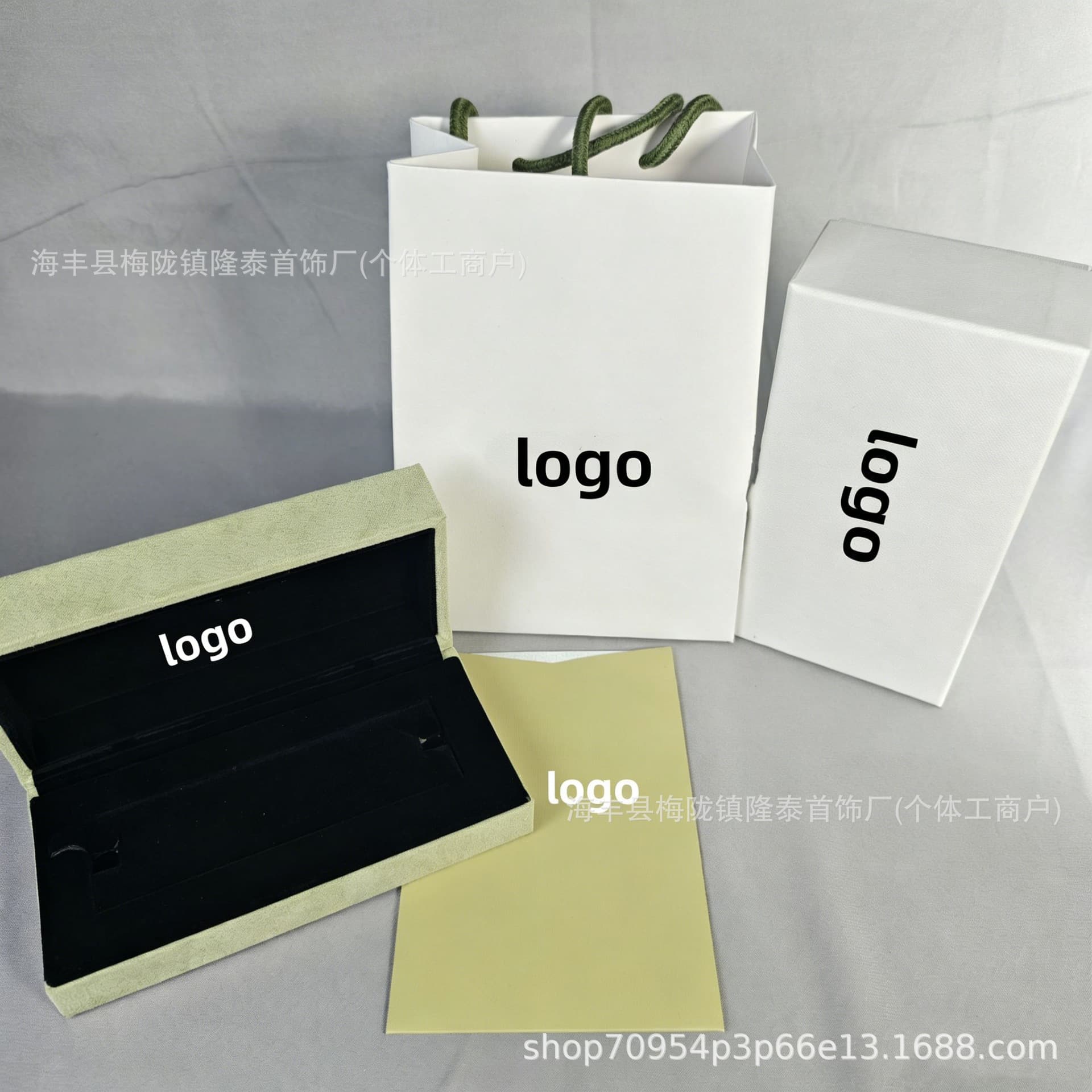 Counter Original Four-Leaf Clover Storage Box Necklace Bracelet Ring Bangle Ten-Flower Sweater Large Gift Set Wholesale