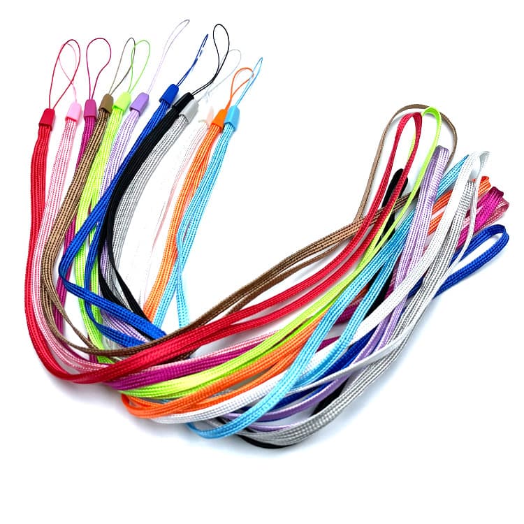 Factory wholesale ID long flat lanyards, fan e-cigarette USB phone hanging ropes, straps, pinecone neck ropes