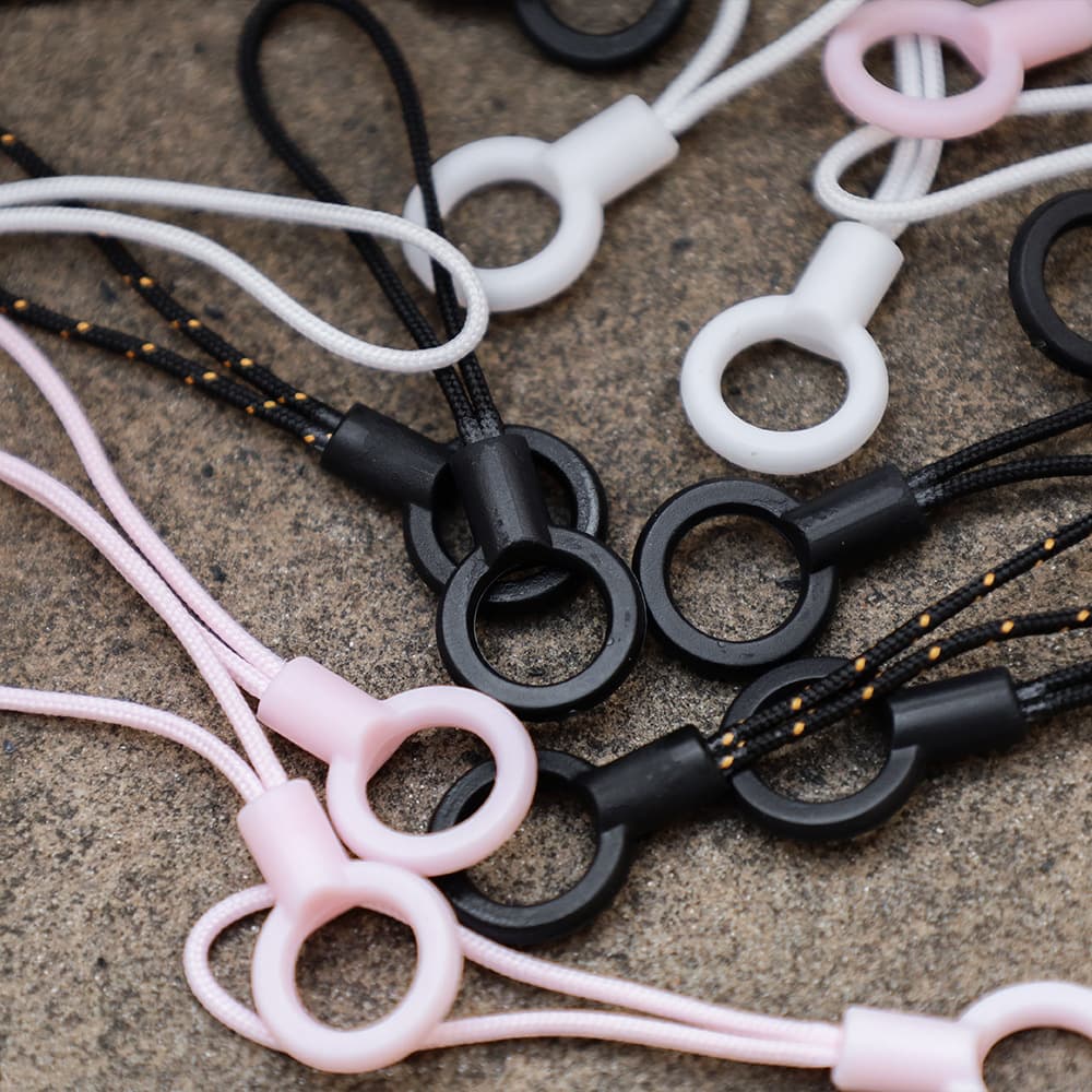 Phone Lanyard Strap Phone Chain String Phone Case Hanging Ring Small Circle USB Drive Decoration Keychain Lanyard Hanging Rope
