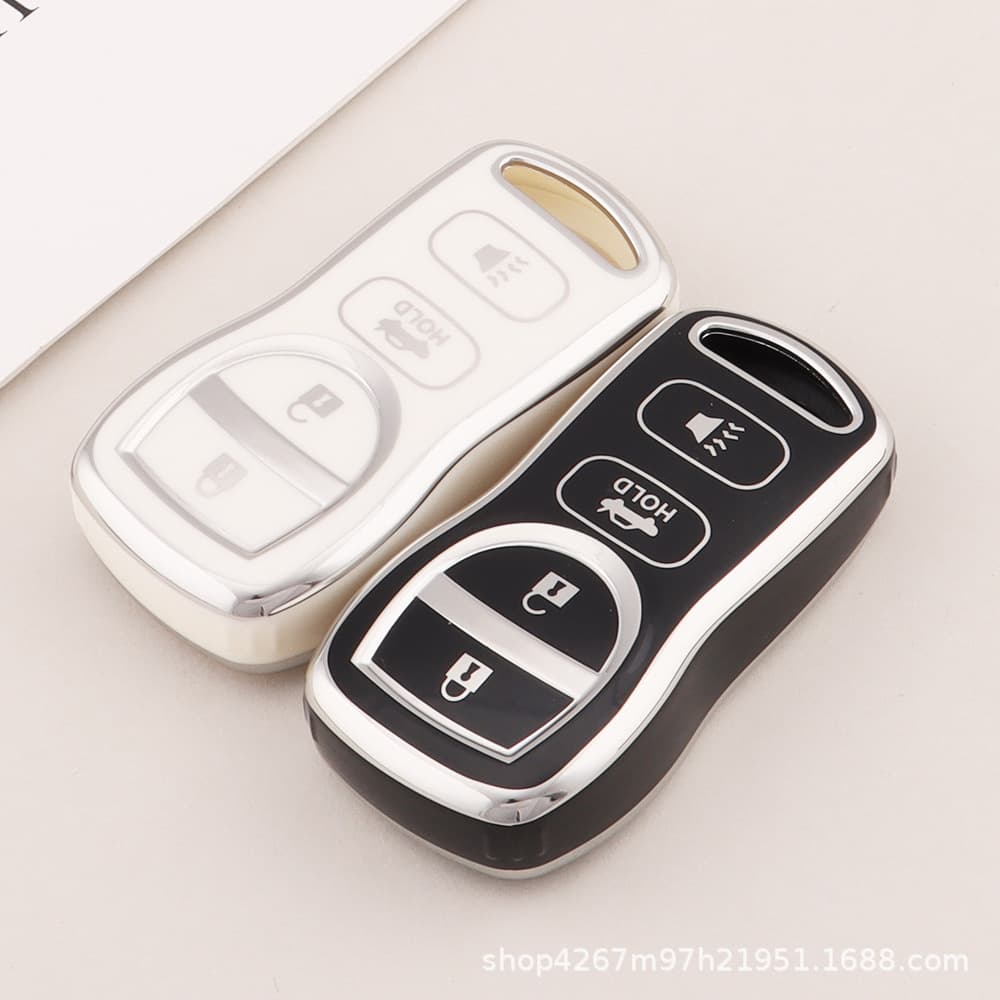 Suitable for Nissan classic Sylphy key cover old model Nissan new Liwei Qashqai car shell buckle cross-border foreign trade