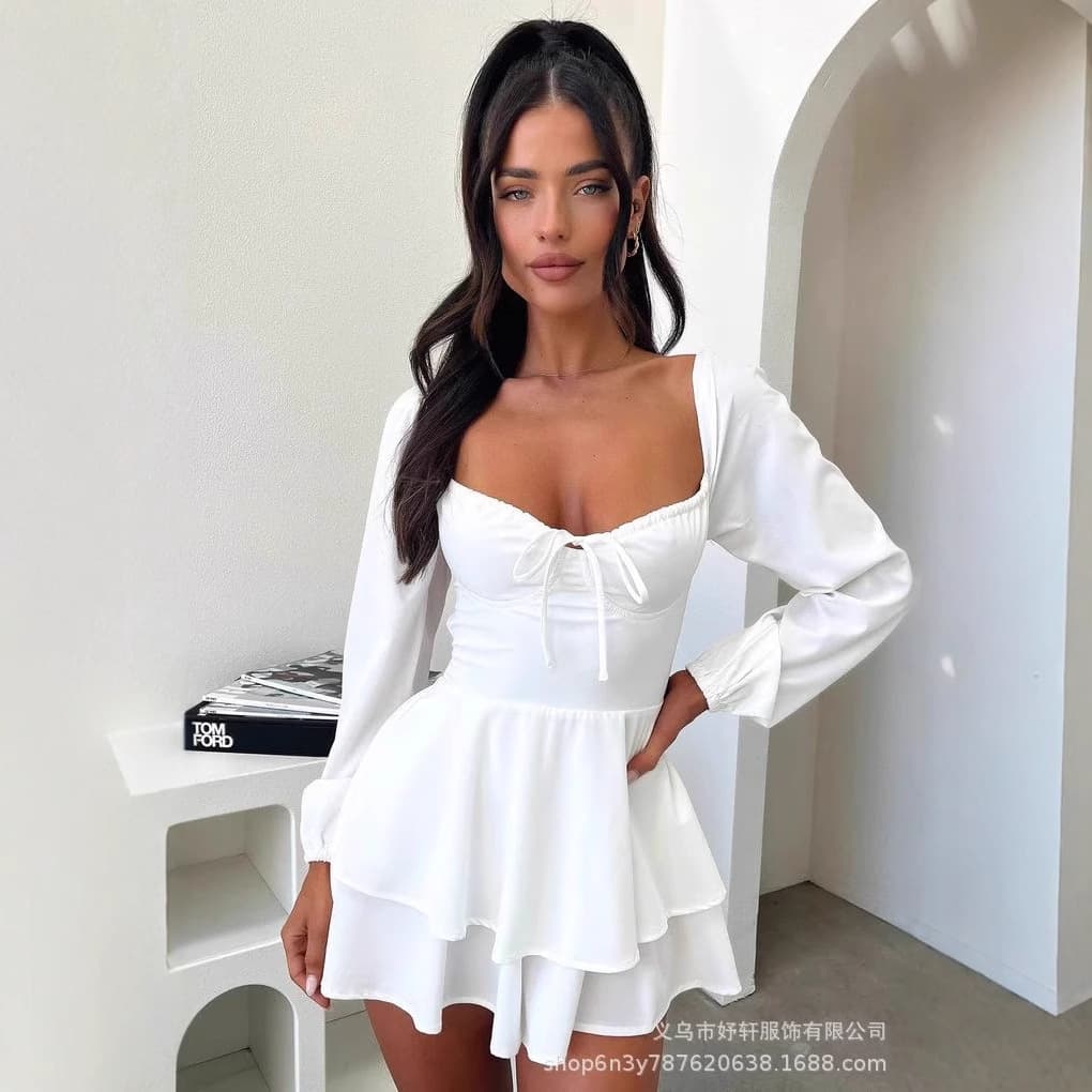 Cross-Border Women's Dress European and American Style Bestseller Slim Fit High-Quality Summer Dress Wholesale
