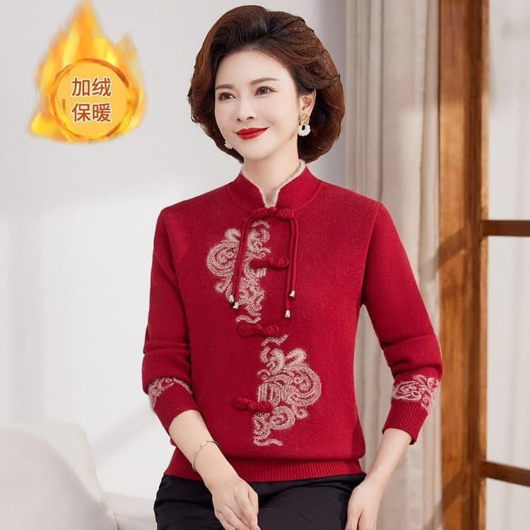 Live model knit sweater, bringing confidence and beauty to your every day. Loose, lazy style for a slimming look.