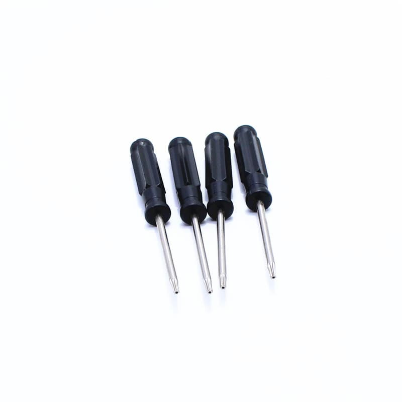 T8 screwdriver with hole, plum blossom T-shaped screwdriver, game console disassembly tool T8/9/10 screwdriver