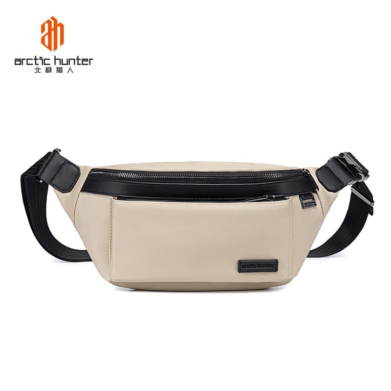 New Tech-Style Men's Crossbody Sling Bag Premium Fashion Chest Bag Nylon Water-Resistant Shoulder Crossbody Bag Large Capacity