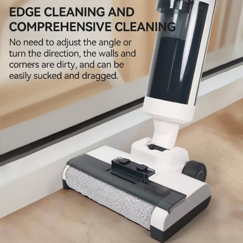 Cross-border Cordless Floor Washer, Household Electric Voice-Controlled Electrolyzed Water Vacuum Mop All-in-One, Self-Cleaning Smart Mopping Machine