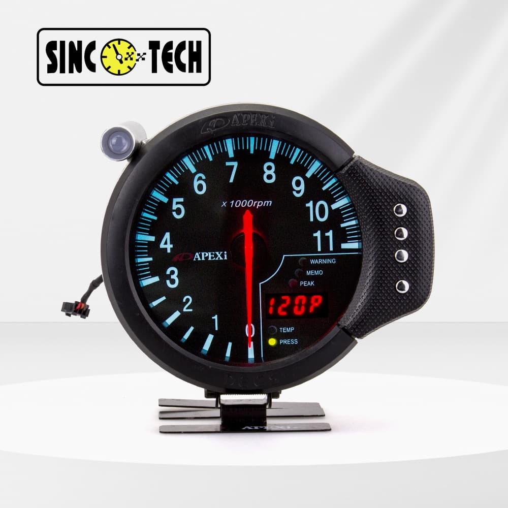 12V Car Modification Gauge 5 Inch 127mm Tachometer Water Temperature Gauge Oil Pressure Gauge 3-in-1
