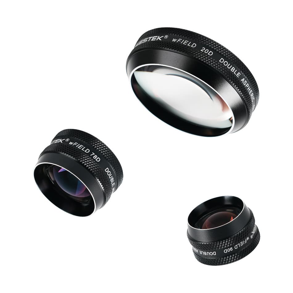 Meiwo Ophthalmic Medical Magnifying Glass 90D/78D/20D Ophthalmic Lens Slit Lamp Front Lens Indirect Ophthalmoscope