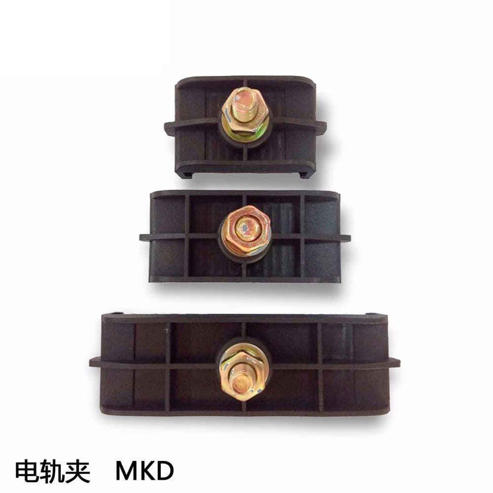 KEDO overhead crane sliding rail 3P electric rail clamp Hanger Clamp for seamless sliding contact line