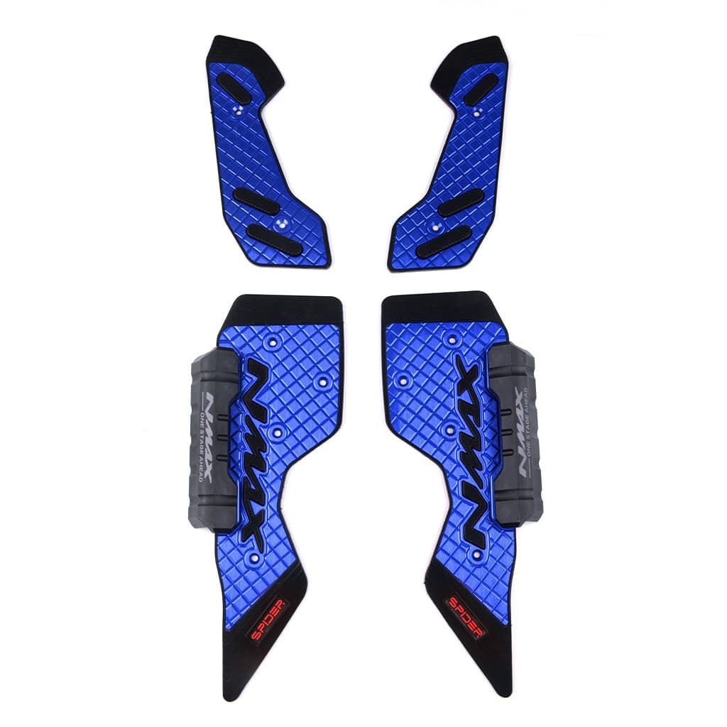 Compatible with Yamaha NMAX155 20-24 Modified Footrest CNC Aluminum Pedal TCS Universal Anti-Slip Foot Pad