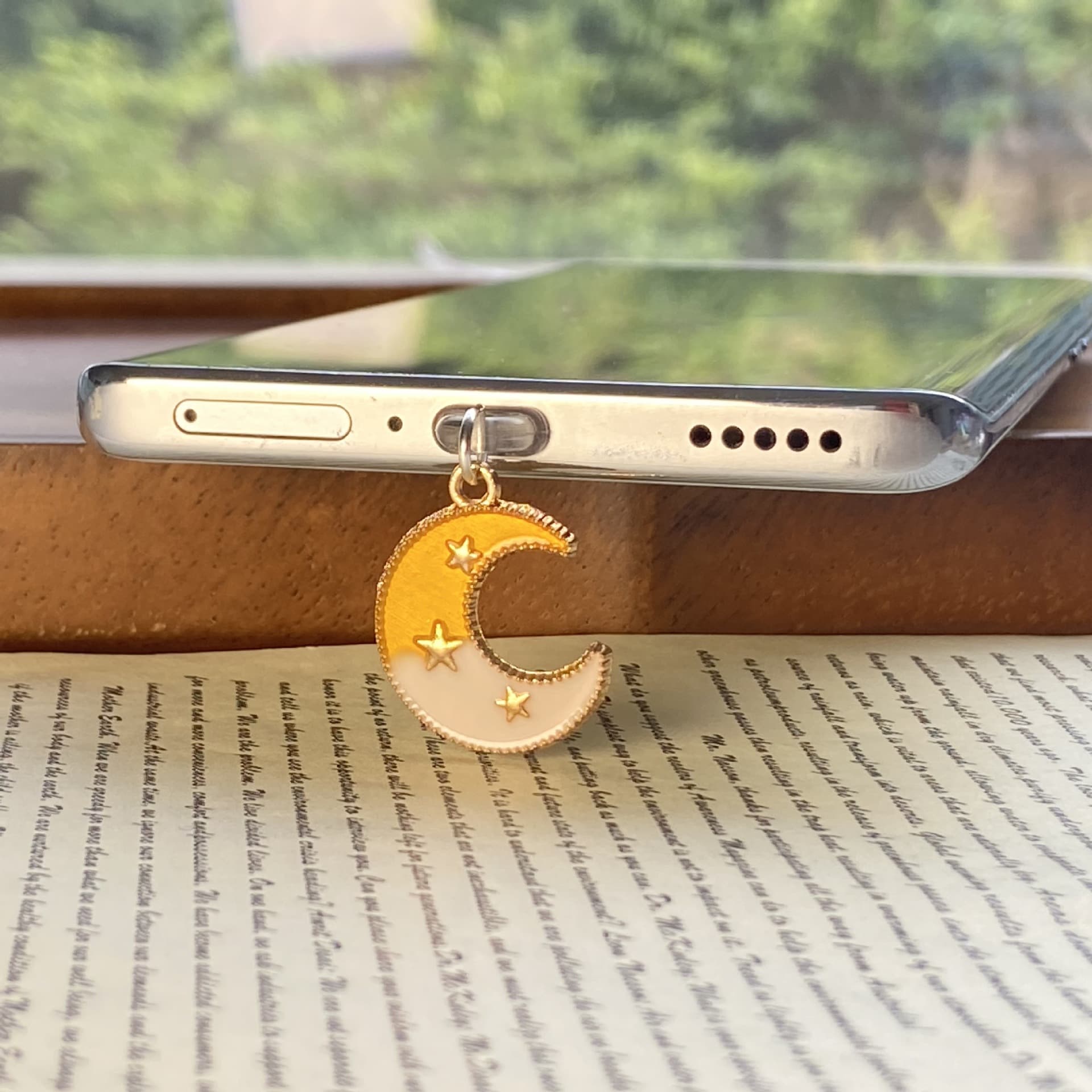 Sunshine Banana Orange Series Dust Plug Type-C New Year Tablet All-in-One Anti-Clog Earphone Android