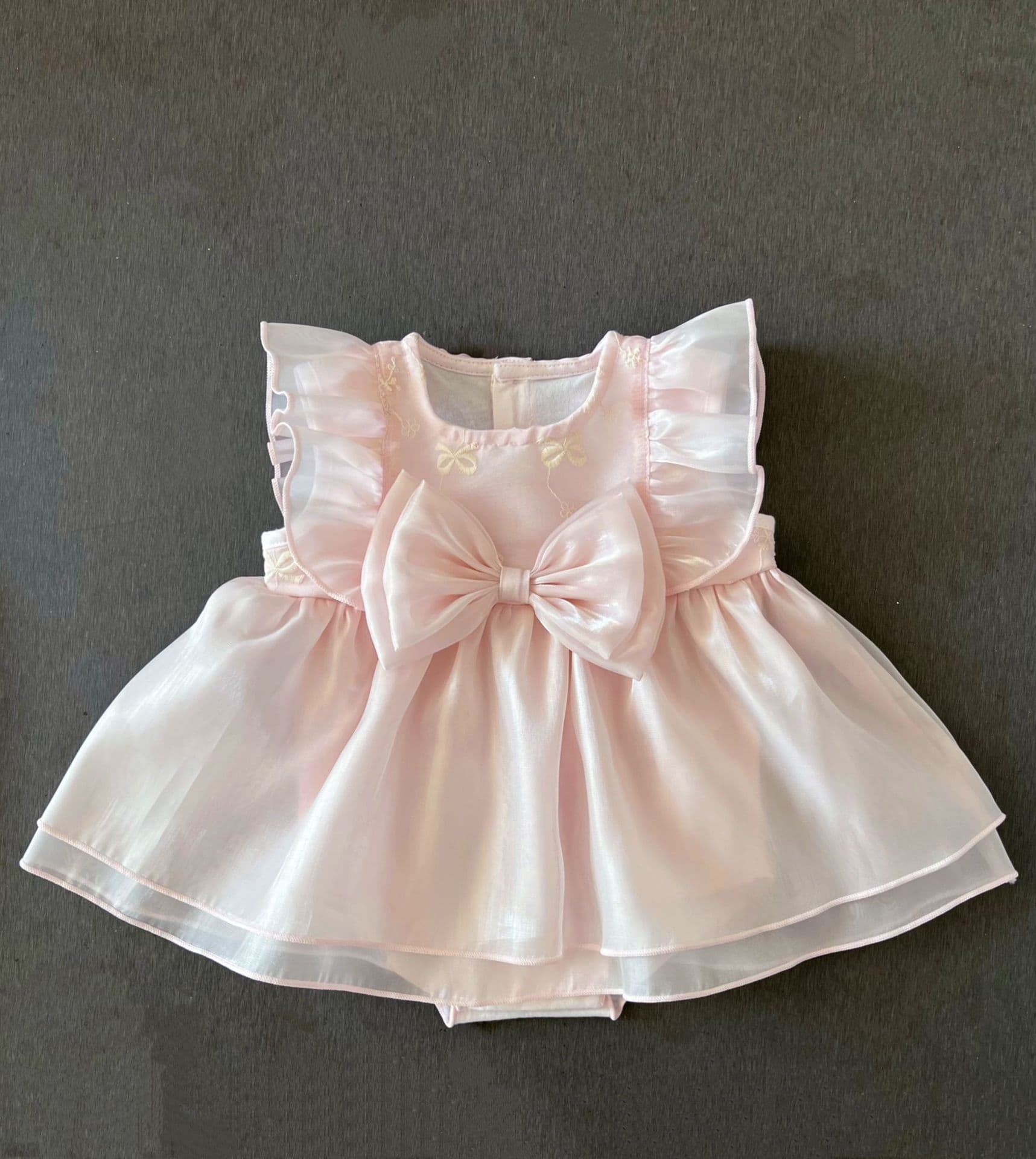 Summer Baby Girl Dress Infant Clothing Cute Princess Tulle Skirt Full Moon First Birthday Diaper Cover Dress Hem Factory Stock