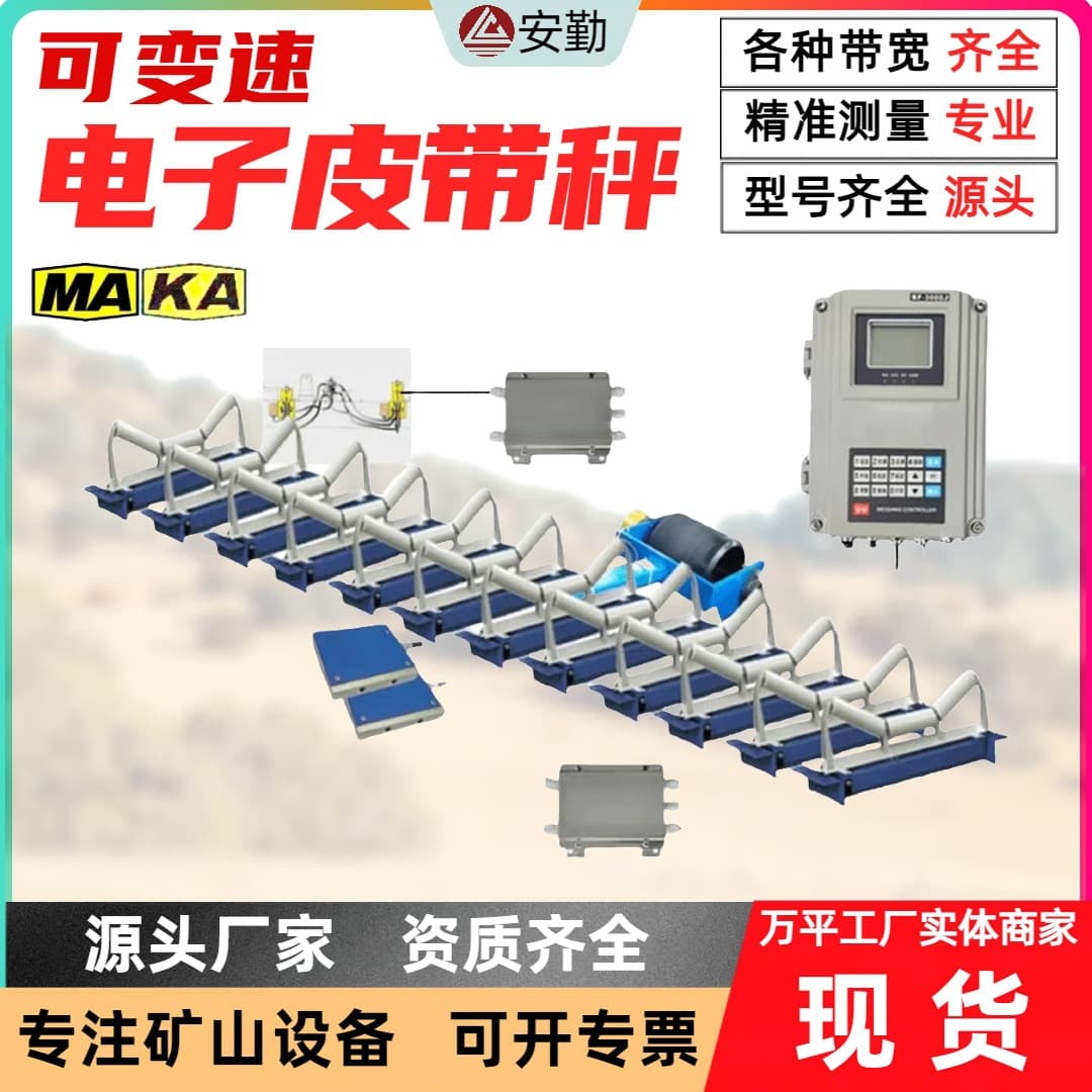 Speed Adjustable Electronic Belt Scale Electronic Weighing Scale ICS-17 Full Specifications Mining Belt Scale Customizable