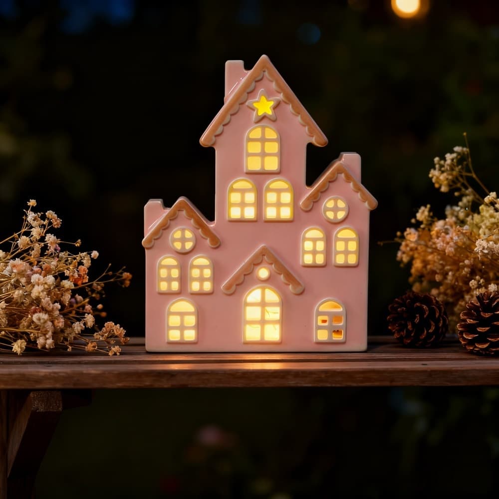 S2228+S2229 House Ornament Decoration Cement Plaster Mold DIY Silicone Mold