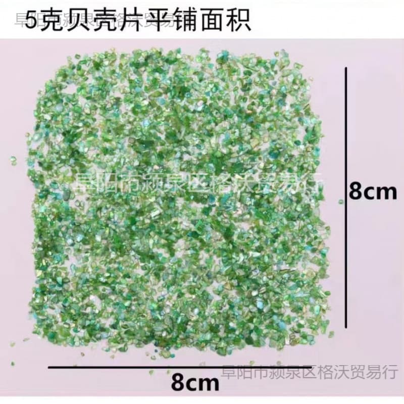 1-2mm Mother-of-Pearl Flakes for Lacquer Painting, Lacquerware DIY, Nail Art, Pearl Shell Fragments, Lacquer Art Materials, Resin Casting Fillers