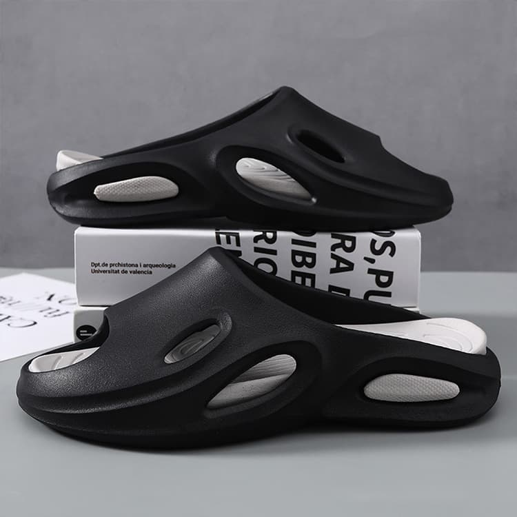 EVA Slippers for Men Summer New Indoor Home Bathroom Anti-Slip Thick Sole Outdoor Wear Sports Cloud-like Comfort Sandals
