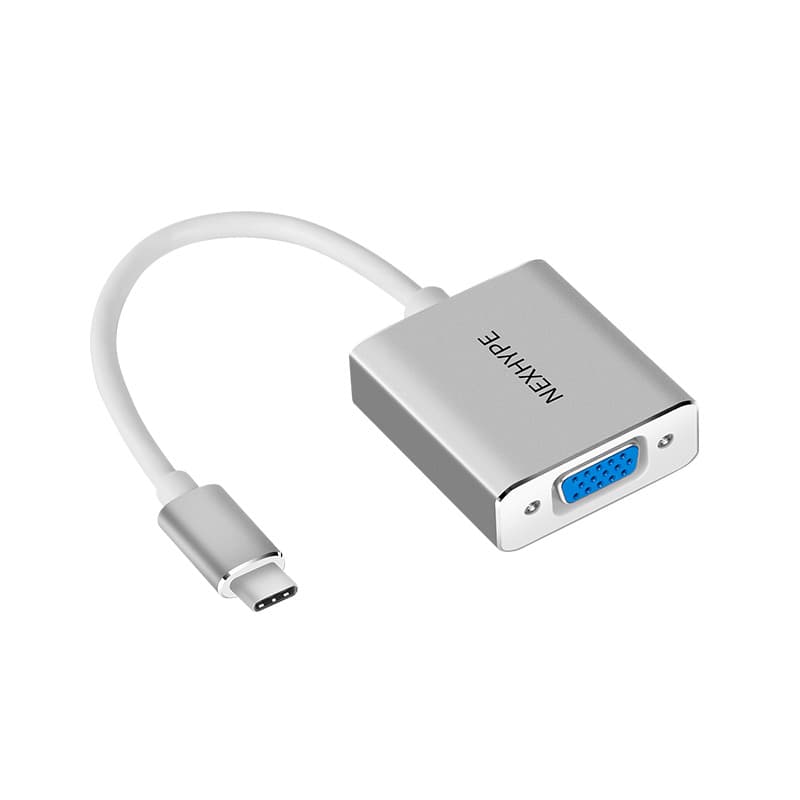USB-C to VGA Converter Type-C to VGA Adapter USB-C to VGA Connector Type-C to VGA Adapter