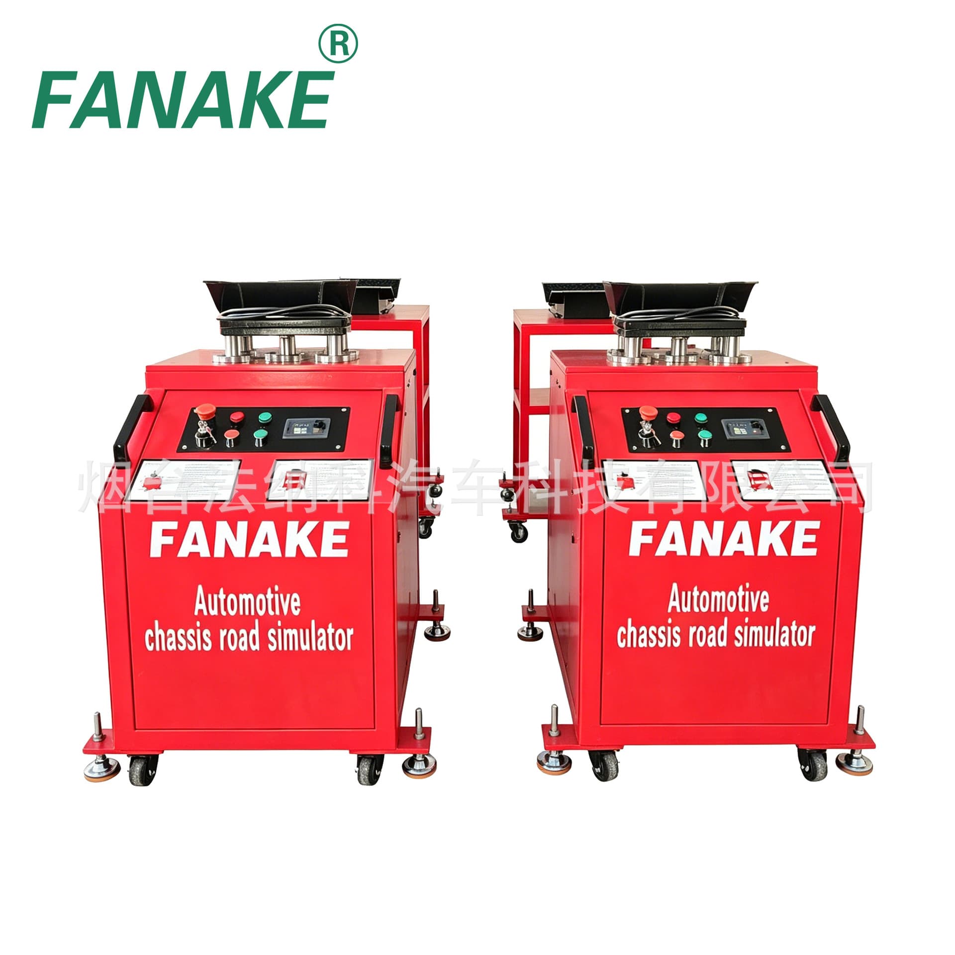 Mobile Vehicle Chassis Inspection Equipment Road Simulator Touchscreen Car Chassis Noise Detection Device