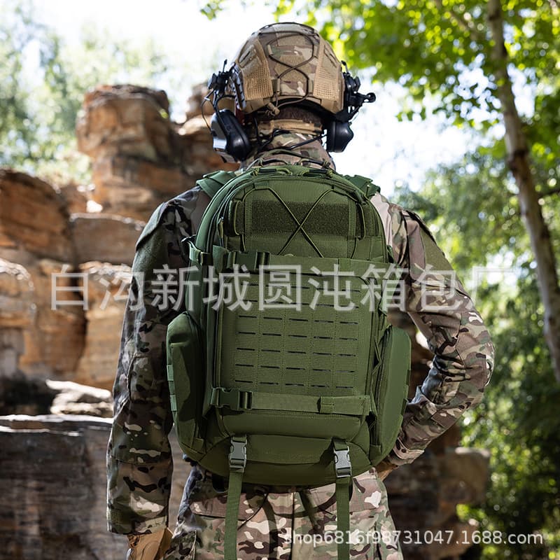 New 3D Tactical Backpack Special Training Shoulder Backpack Outdoor Mountaineering Bag Multifunctional Travel Hiking Hunting Backpack