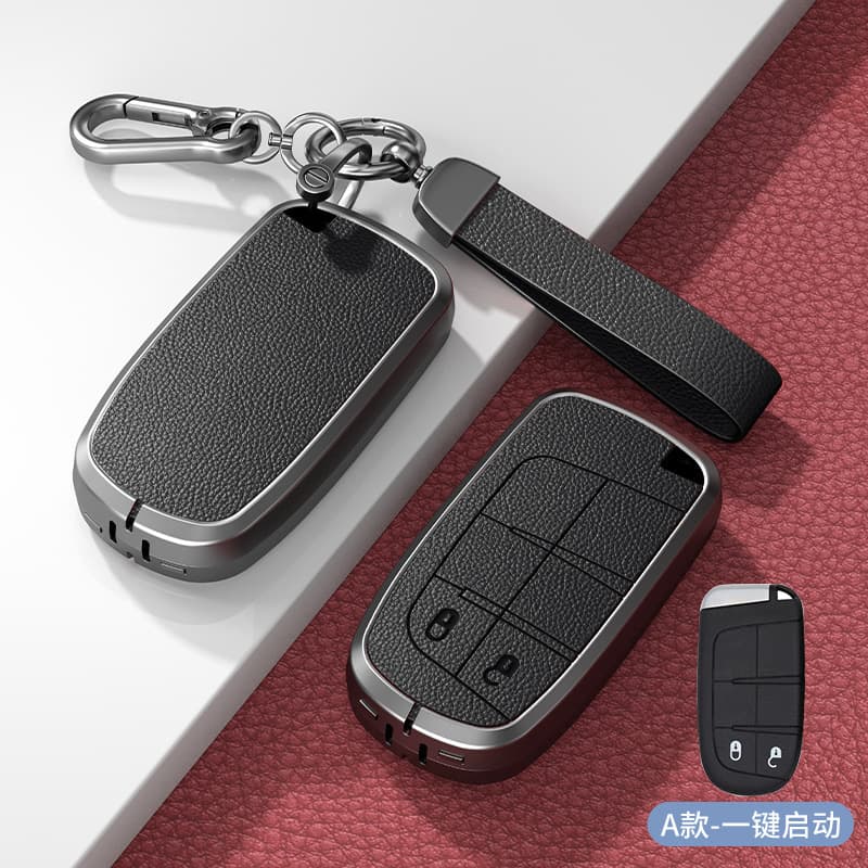 Key Case for Jeep Cherokee Compass Grand Cherokee Commander Renegade
