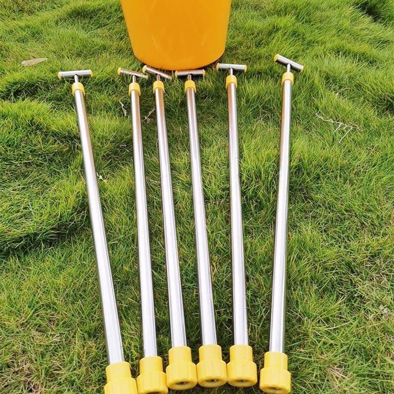 Vegetable garden spray gun, agricultural spray gun, stainless steel pull-out water gun, car wash high-pressure water gun, pesticide disinfection sprayer