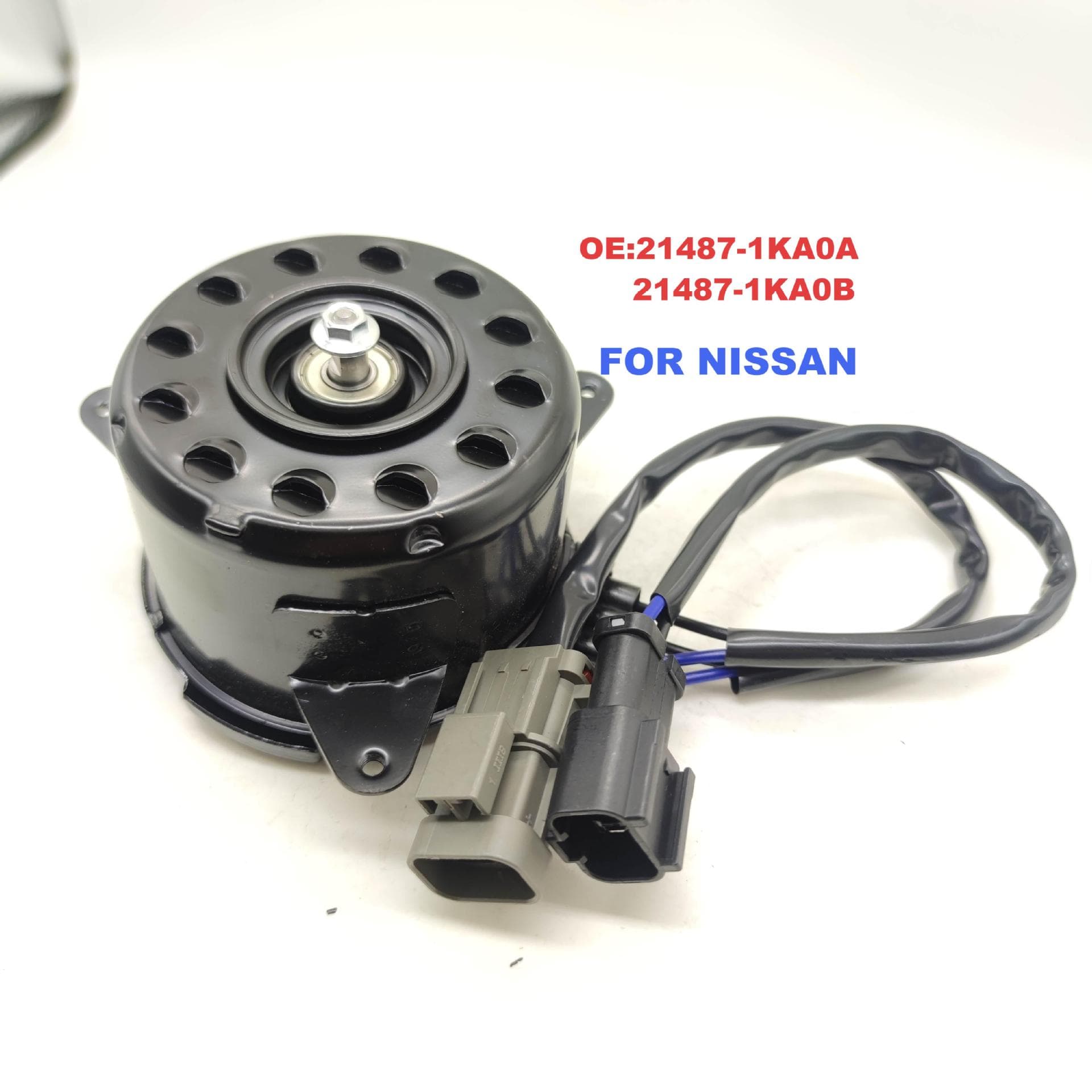 21487-1KA0A/21487-1KA0B fan motor electric fan condenser air conditioning radiator