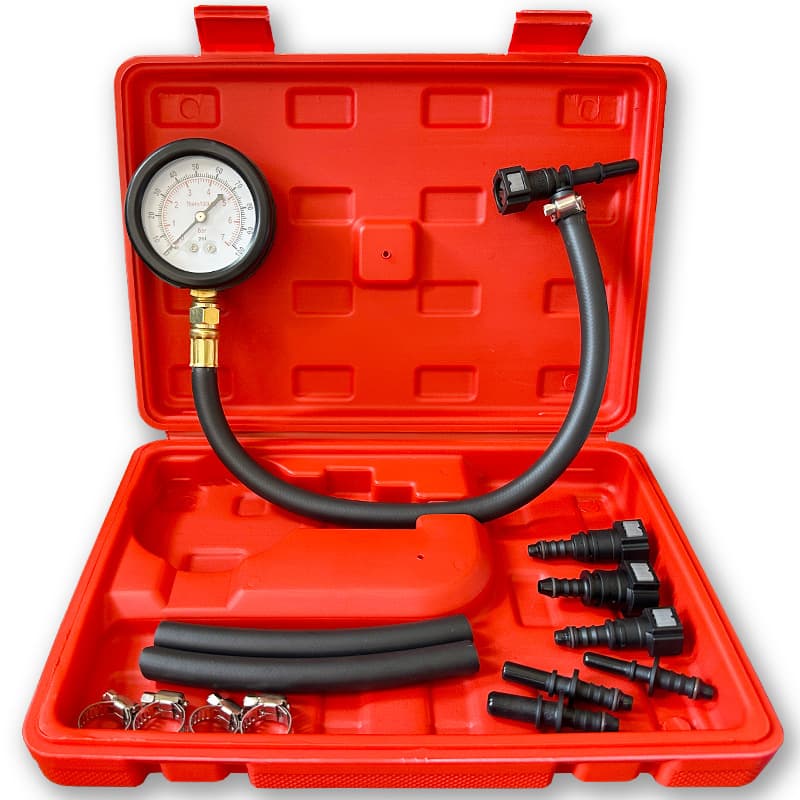 Automotive Fuel Pressure Gauge Gasoline Motorcycle Fuel Injection Fuel Pump Oil Pressure Gauge Auto Repair Diagnostic Tool
