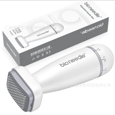 Cross-border DRS140A Adjustable Stamp Microneedle Beauty Microneedling Device Stamp Scalp Amazon FDA Skincare