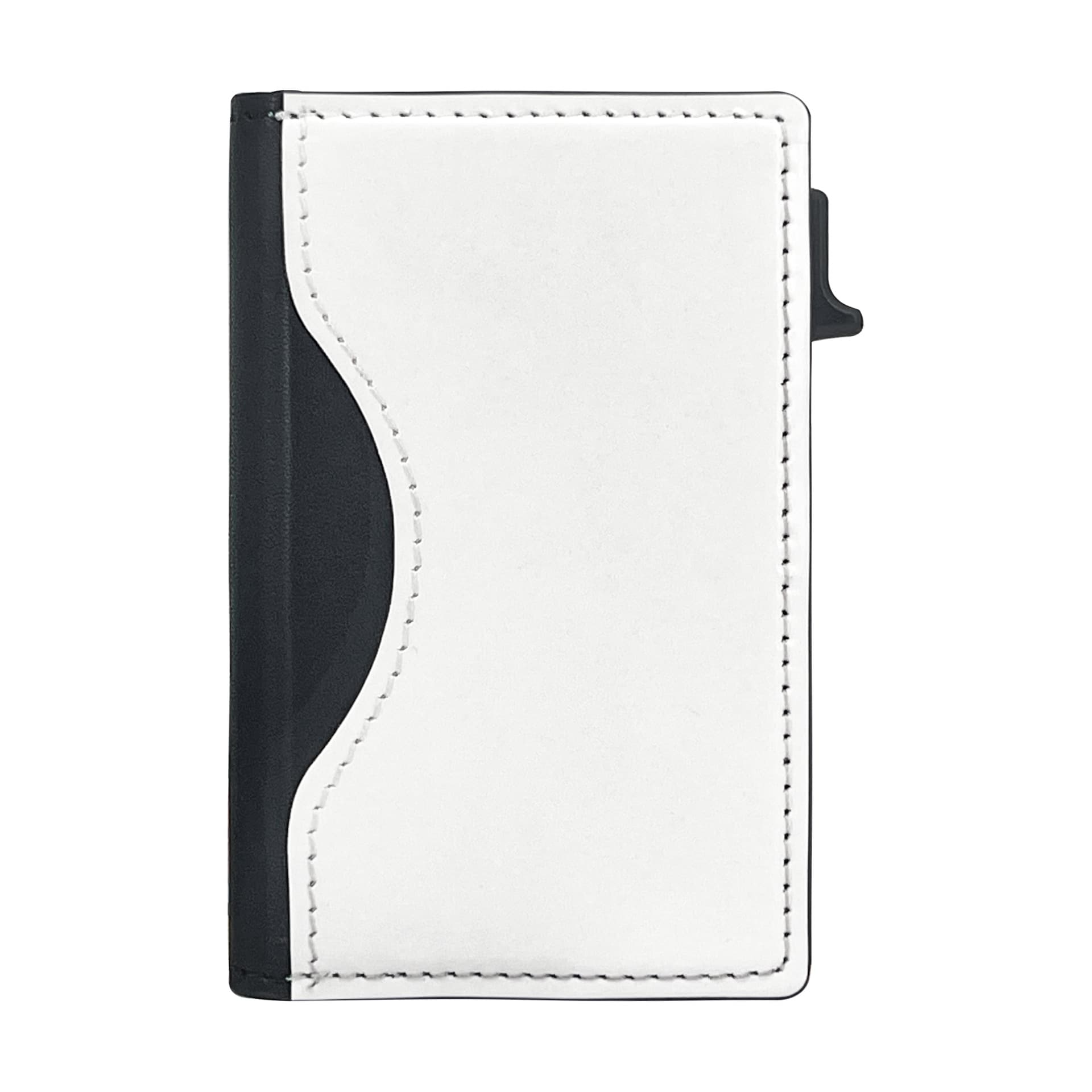 Cross-border sublimation aluminum alloy card holder heat transfer MagSafe magnetic card case for iPhone series