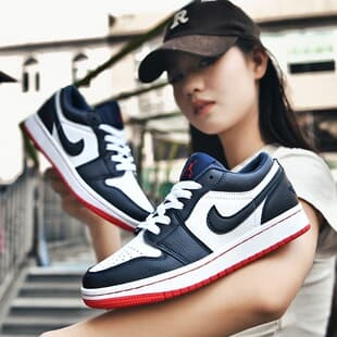 AJ Men's Midnight Blue Sneakers, Couple Casual Shoes, Breathable Summer Sports Shoes for Students, Teenagers, Versatile