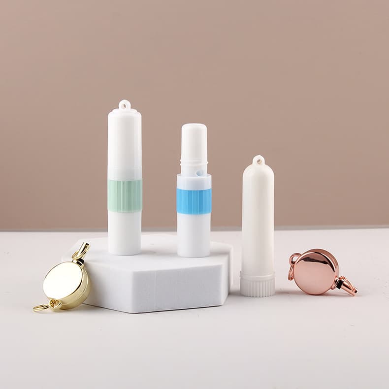 Thai Eight Immortals Nose Tong Packing Material Easy-pull Buckle Drawstring Nasal Suction Dual-use Nasal Inhalation Essential Oil Bottle Rolling Ball Perfume Stick