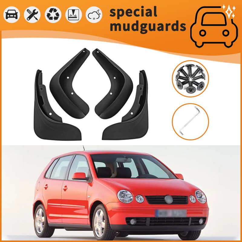 Fender Mudguard for Volkswagen Polo 04-19 Tire Splash Guard Car Tire Mudguard Protection Cover Auto Accessories