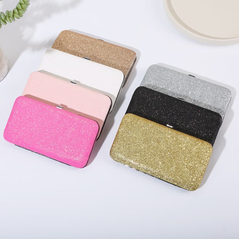 Eyelash tweezer storage bag Eyelash extension tweezer tool bag Eyelash tools beauty product storage box