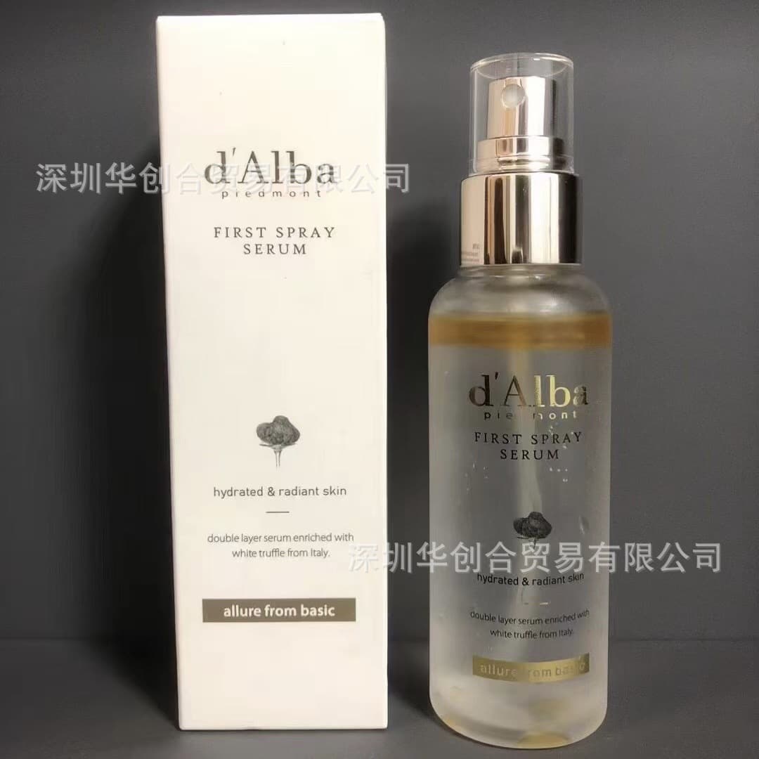 Cross-border dAlba White Truffle Spray Serum Toner Moisturizing Cream Mask Multi-effect Cleansing Water Glow